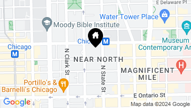 Map of 14 W Superior Street Unit 7300, Chicago IL, 60654