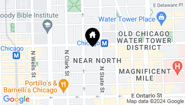 Map of 14 W Superior Street Unit 6700, Chicago IL, 60654