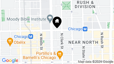 Map of 123 W Chicago Avenue, CHICAGO IL, 60654