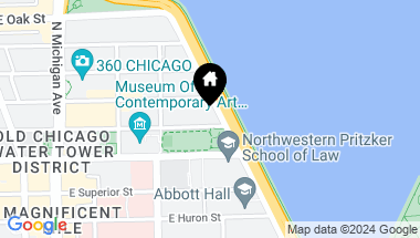 Map of 840 N Lake Shore Drive Unit: 2601, Chicago IL, 60611