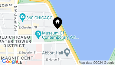 Map of 840 N LAKE SHORE Drive Unit: 303, Chicago IL, 60611