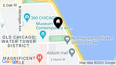 Map of 840 N Lake Shore 303 , Chicago IL, 60611
