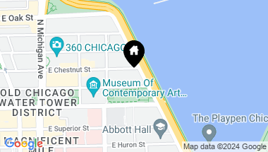 Map of 850 N Lake Shore Drive Unit: 1008, Chicago IL, 60611
