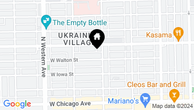 Map of 2208 W Walton Street, Chicago IL, 60622
