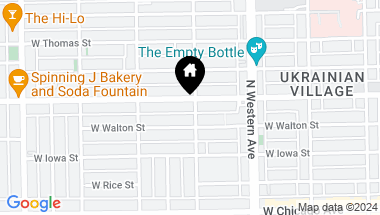 Map of 948 N Campbell Avenue, Chicago IL, 60622
