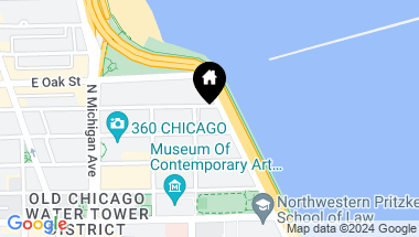 Map of 900 N LAKE SHORE Drive Unit: 1706, Chicago IL, 60611