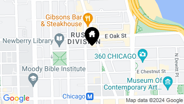 Map of 11 E Walton 3700 , Chicago IL, 60610