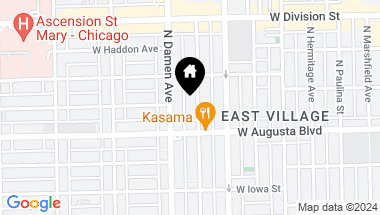 Map of 1026 N Winchester Avenue, Chicago IL, 60622