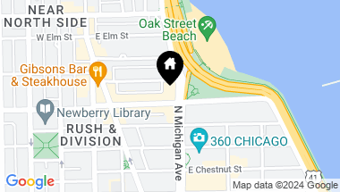 Map of 1000 N Lake Shore Drive Unit: 1501, Chicago IL, 60611