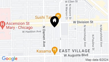 Map of 1131 N Winchester Avenue, Chicago IL, 60622