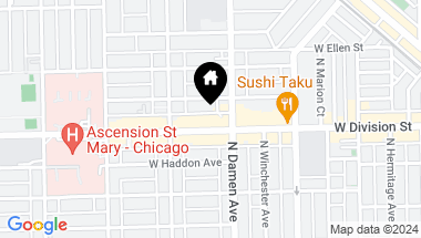 Map of 2018 W Division Street, Chicago IL, 60622