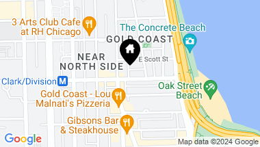 Map of 18 E Division Street Unit: 3, Chicago IL, 60610