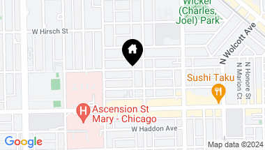 Map of 2115 W Potomac Avenue, Chicago IL, 60622