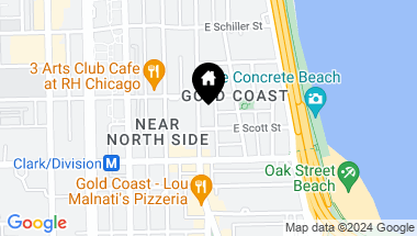 Map of 1241 N State Parkway, Chicago IL, 60610