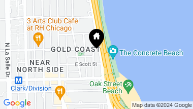 Map of 1250 N LAKE SHORE Drive, CHICAGO IL, 60610