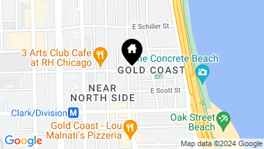 Map of 1255 N State Parkway Unit: 3F, Chicago IL, 60610