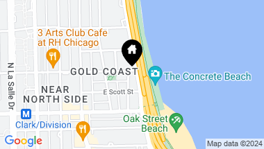 Map of 1258 N Lake Shore Drive, Chicago IL, 60610