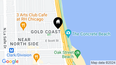 Map of 1260 N LAKE SHORE Drive, Chicago IL, 60610