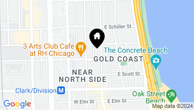 Map of 1300 N State Parkway Unit: 604, Chicago IL, 60610