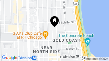 Map of 1336 N STATE Parkway, CHICAGO IL, 60610