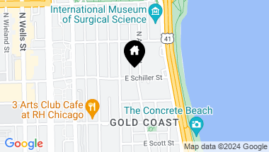 Map of 1400 N ASTOR Street, CHICAGO IL, 60610