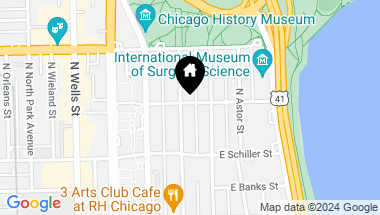 Map of 15 W Burton Place, Chicago IL, 60610