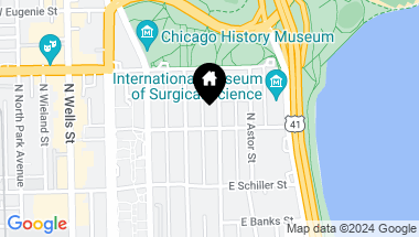 Map of 1508 N State Parkway Unit: 4, Chicago IL, 60610