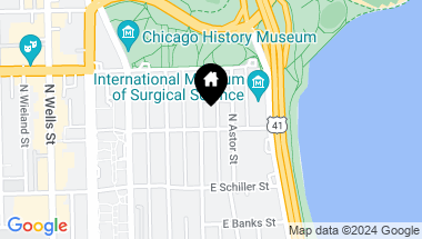 Map of 1501 N STATE Parkway Unit: 6C, Chicago IL, 60610