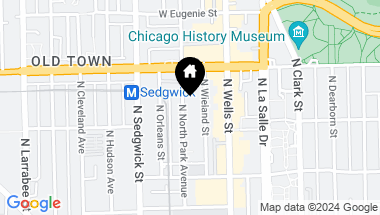 Map of 1515 N North Park Avenue, Chicago IL, 60610