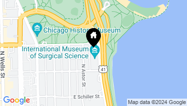 Map of 1540 N Lake Shore Drive Unit: 8N, Chicago IL, 60610