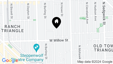 Map of 1829 N ORCHARD Street, CHICAGO IL, 60614