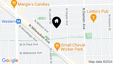 Map of 2138 W Churchill Street, Chicago IL, 60647