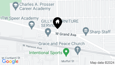 Map of 5201 W Grand Avenue, Chicago IL, 60639