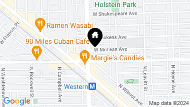 Map of 2347 W Mclean Avenue, Chicago IL, 60647
