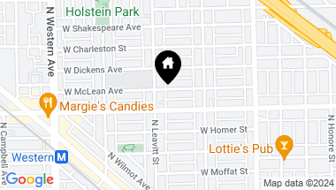 Map of 2145 W Mclean Avenue, Chicago IL, 60647