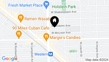 Map of 2336 W MCLEAN Avenue, Chicago IL, 60647