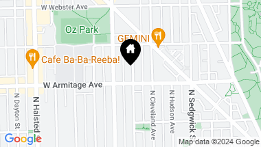 Map of 2026 N Mohawk Street, Chicago IL, 60614