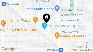 Map of 2054 N CAMPBELL Avenue, Chicago IL, 60647