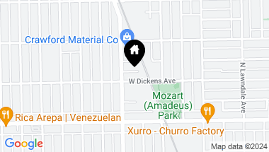 Map of 3940 W Dickens Avenue, Chicago IL, 60647