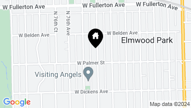 Map of 2230 N 75th Avenue, Elmwood Park IL, 60707