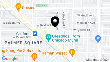 Map of 2220 N Talman Avenue, Chicago IL, 60647