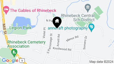 Map of 48 Arnett Road, Rhinebeck NY, 12572