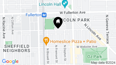 Map of 855 W Belden Avenue, Chicago IL, 60614