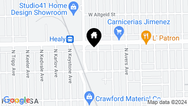 Map of 2338 N HARDING Avenue, Chicago IL, 60647