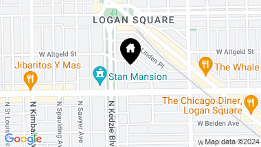 Map of 2452 N Albany Avenue, Chicago IL, 60647