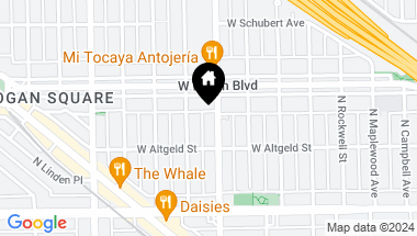 Map of 2528 N California Avenue, Chicago IL, 60647