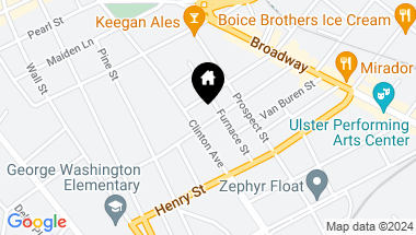 Map of 79 & 83 Franklin Street, Kingston NY, 12401