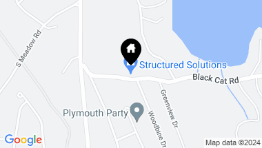 Map of 26 Black Cat Rd, Plymouth MA, 02360