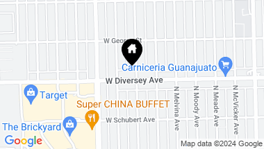 Map of 6304 W Diversey Avenue, Chicago IL, 60639