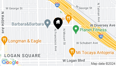 Map of 2735 N Francisco Avenue, Chicago IL, 60647